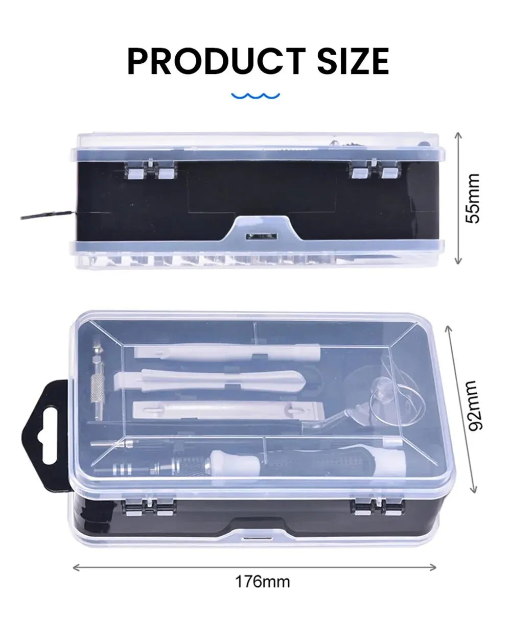 115-in-1 Magnetic Precision Screwdriver Set – Professional Electronics Repair Tools for Laptop, Phone & PC Maintenance