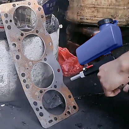 Gravity Feed Pneumatic Sandblasting Gun Set - Adjustable Rust & Paint Blasting Tool