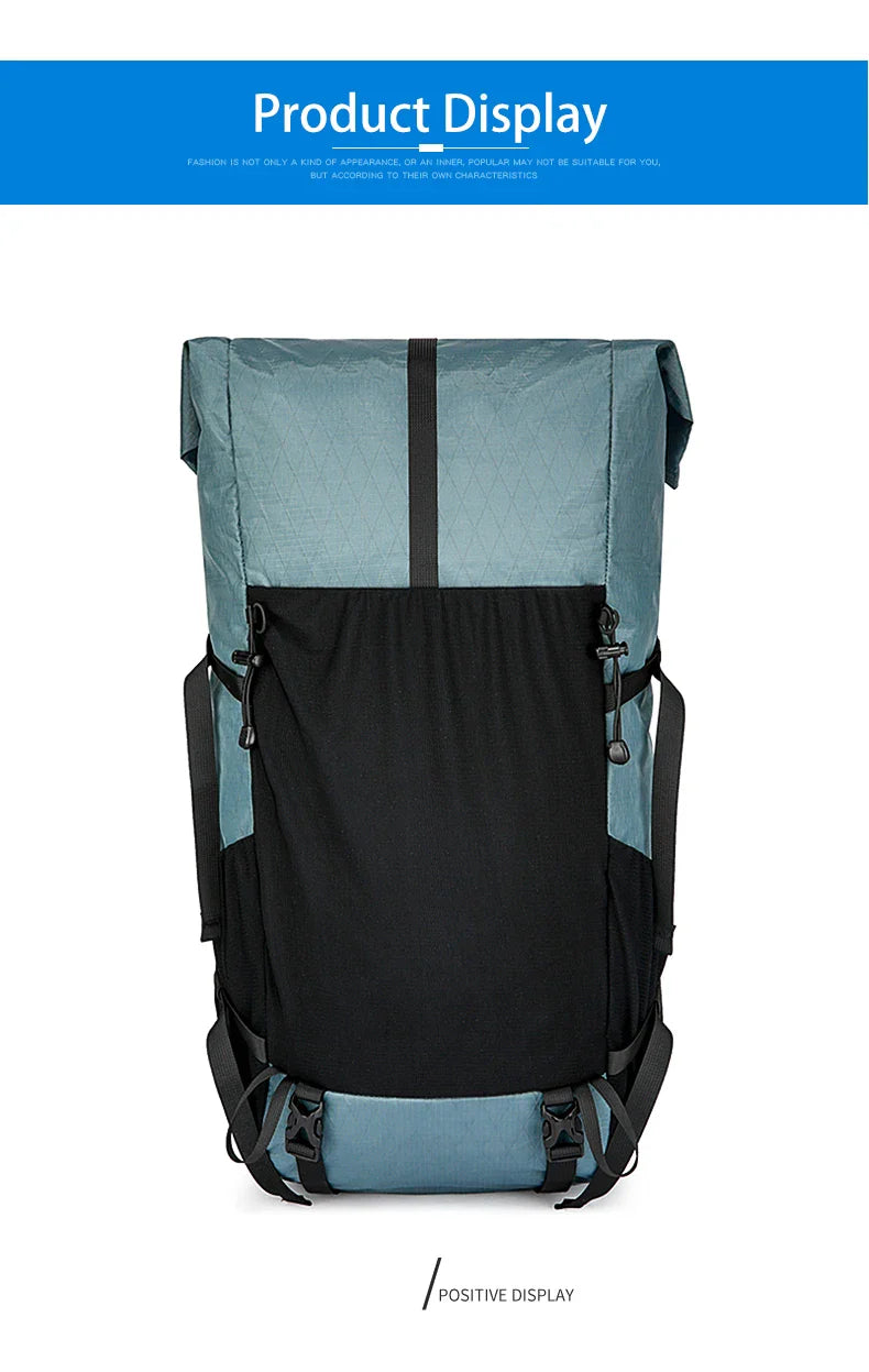 40L Outdoor Hiking Backpack – Waterproof Camping & Climbing Bag, Large Capacity Travel Backpack for Men & Women (2024 New)