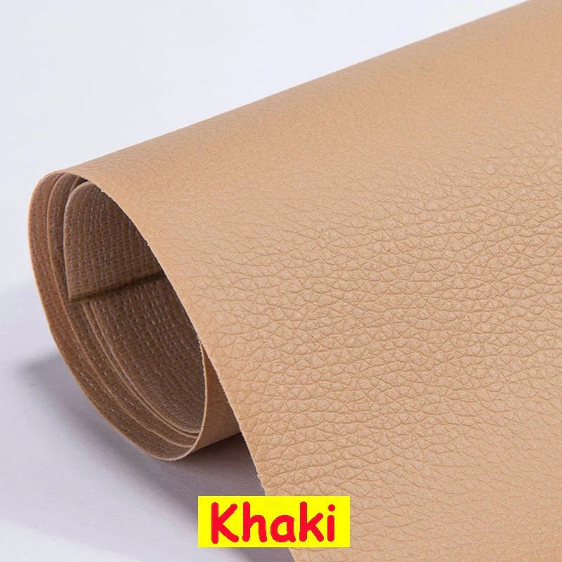 Large Self-Adhesive PU Leather Repair Patch – Faux Leather Tape for Sofa, Car & EV Seats