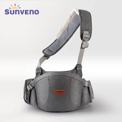 Sunveno One-Shoulder Baby Carrier - Adjustable Detachable Infant Sling for Comfortable Everyday Carry