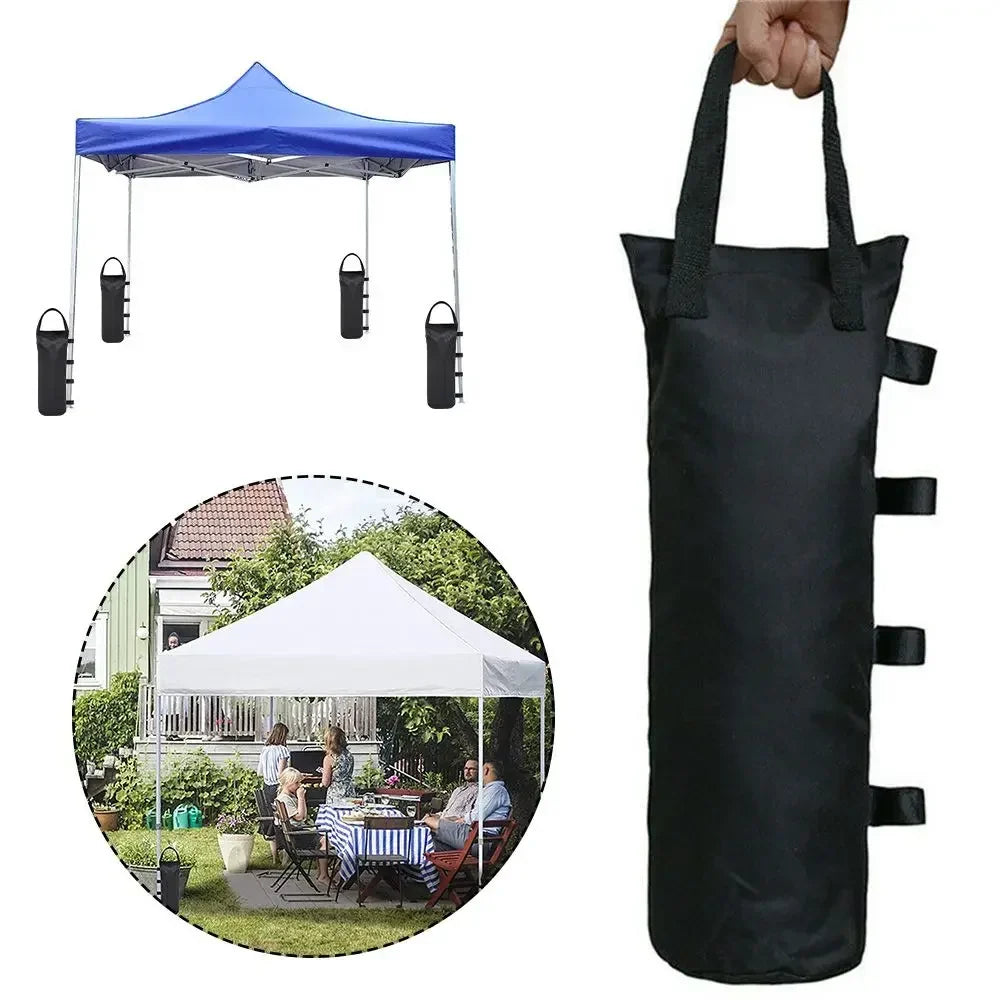 4Pcs Camping Tent Sandbags - 600D Oxford Fabric Waterproof Leg Weights for Gazebos & Canopies