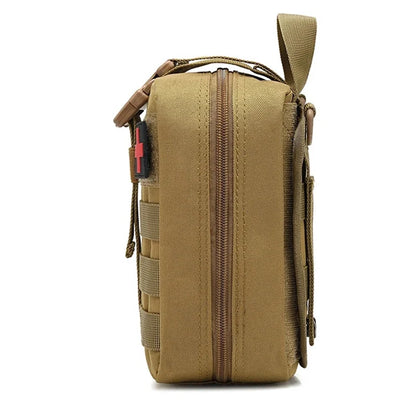 MOLLE IFAK Waist Pouch - Hunting EDC Survival Medical Bag for Outdoor Camping Hiking and Emergency Gear
