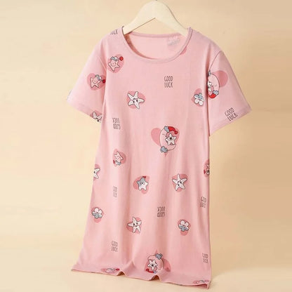 Mom & Daughter Summer Nightgowns - Matching Family Pajamas & Girls Sleepwear Dresses