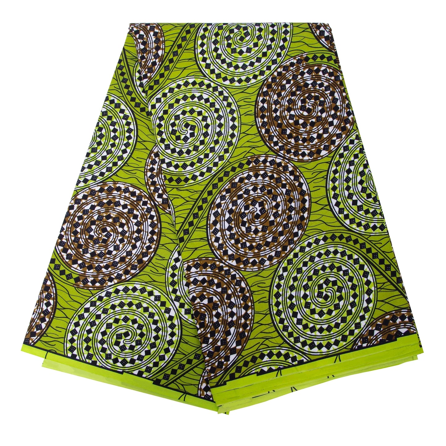 African Real Wax Ankara Fabric - Nigerian Print 100% Polyester Fabric for Women