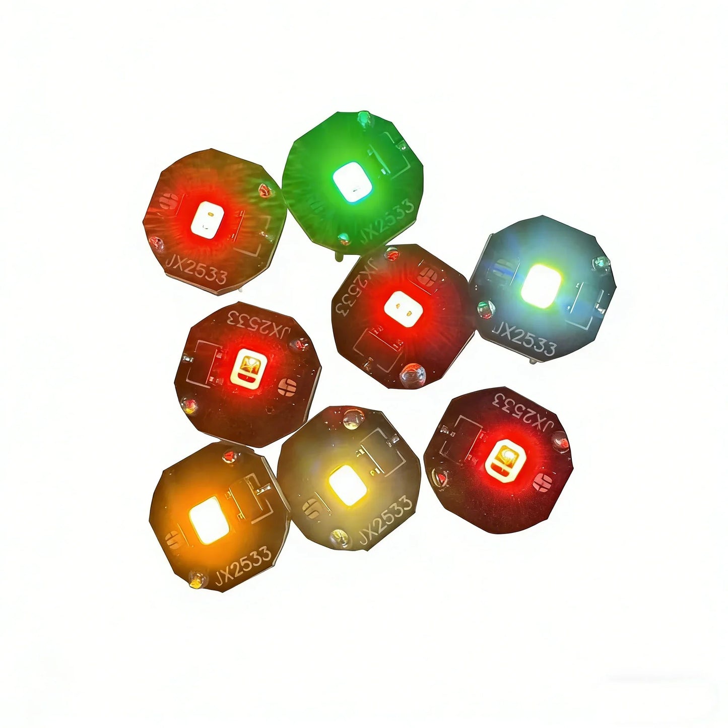Tiny Magnetic Switch LED Lamp – Wireless DIY Glowing Light Kit for Robot & Car Models