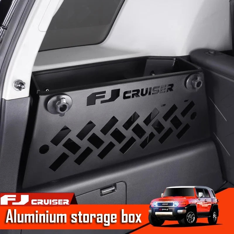 Toyota FJ Cruiser Trunk Storage Box - Left Side Cargo Organizer for 2007-2022 Models