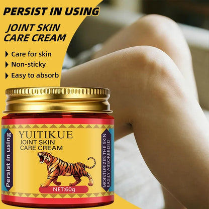 Joint Skin Care Cream 60g - Moisturizing Massage Cream for Knees, Elbows, Shoulders & Neck