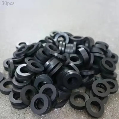 30-Piece Rubber O-Ring Set - Replacement Seals for Shower Hoses, Faucets, Water Heaters & Valves