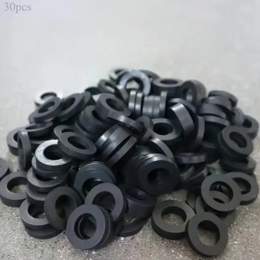 30-Piece Rubber O-Ring Set - Replacement Seals for Shower Hoses, Faucets, Water Heaters & Valves