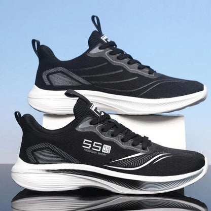 Men's Running Sneakers - Chunky Casual Basketball, Hiking & Walking Shoes
