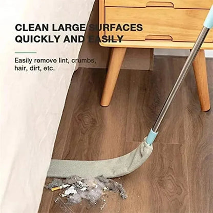 3 Size Long Handle Mops – Floor, Ceiling & Bed Dust Cleaner, Sofa Dust Removal Brush for Household Cleaning