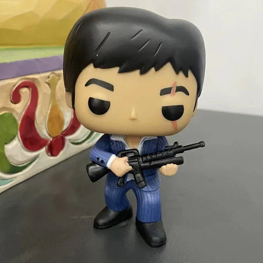 Scarface Tony Montana Action Figure - Collectible Movie Character Model Toy Display Figure