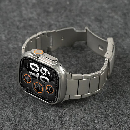 Titanium Luxury Business Strap for Apple Watch Ultra 2/1 – 49mm, Series 10/9/8/7/6, Metal Band for iWatch 46mm/45mm/44mm