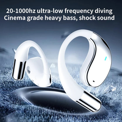 Wireless Bluetooth Translation Earbuds - Real-Time AI Translator Headphones with 140 Language Support for Travel & Business