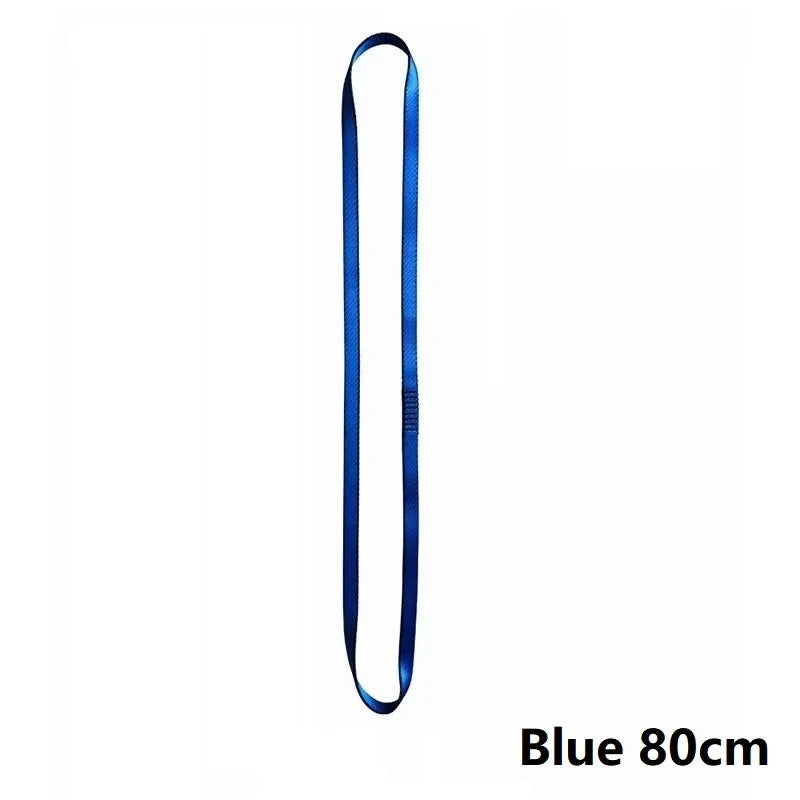 22kN Rock Climbing Sling Belt – High Strength Polyester Protective Belt for Professional Outdoor Equipment