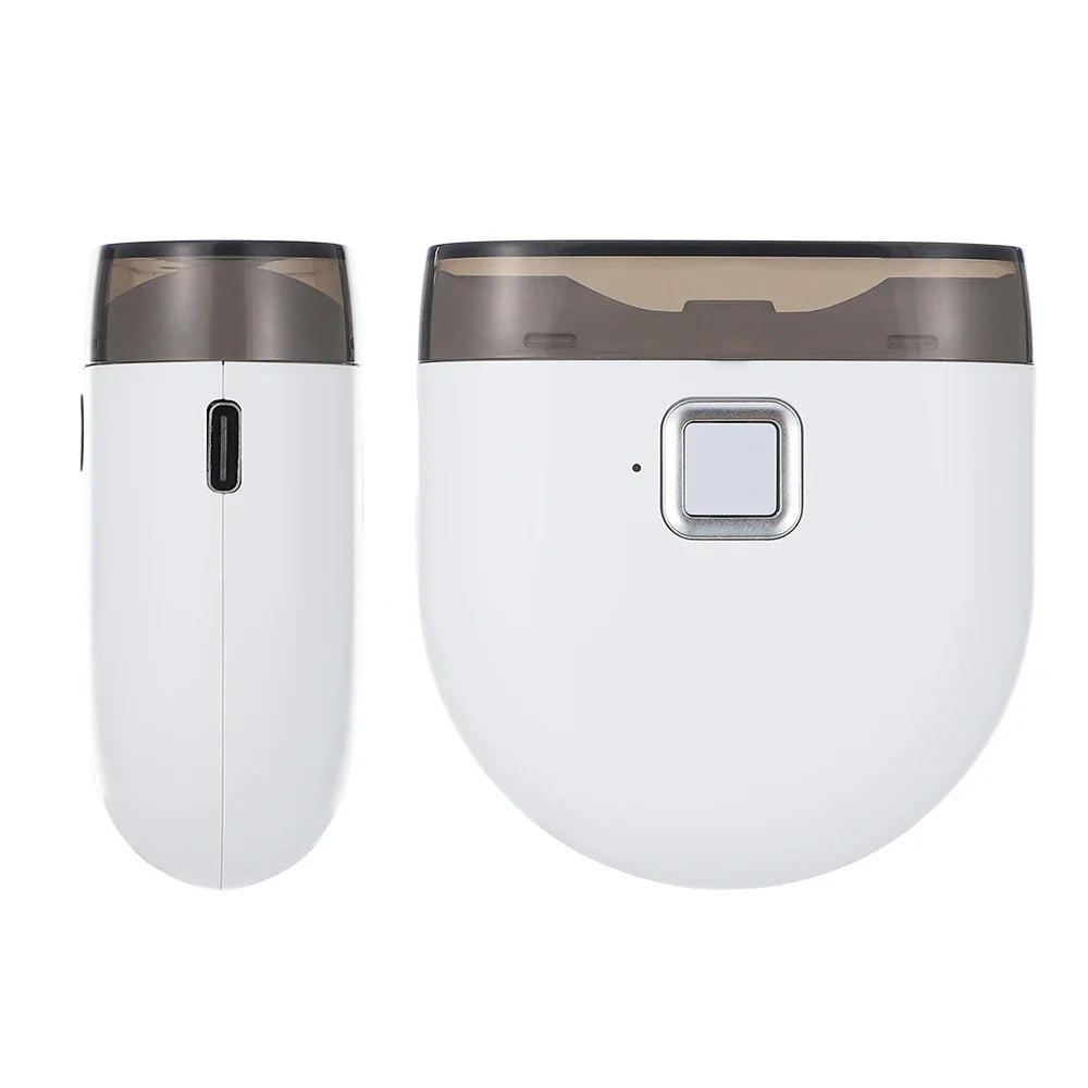 USB Rechargeable Electric Nail Clippers with Light - Automatic Nail Trimmer for Baby and Adult Manicure Care