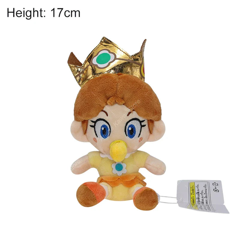 Mario Plush Toy Set – Princess Peach, Daisy, Toadette, Rosalina & Pauline Stuffed Dolls for Birthday Gifts