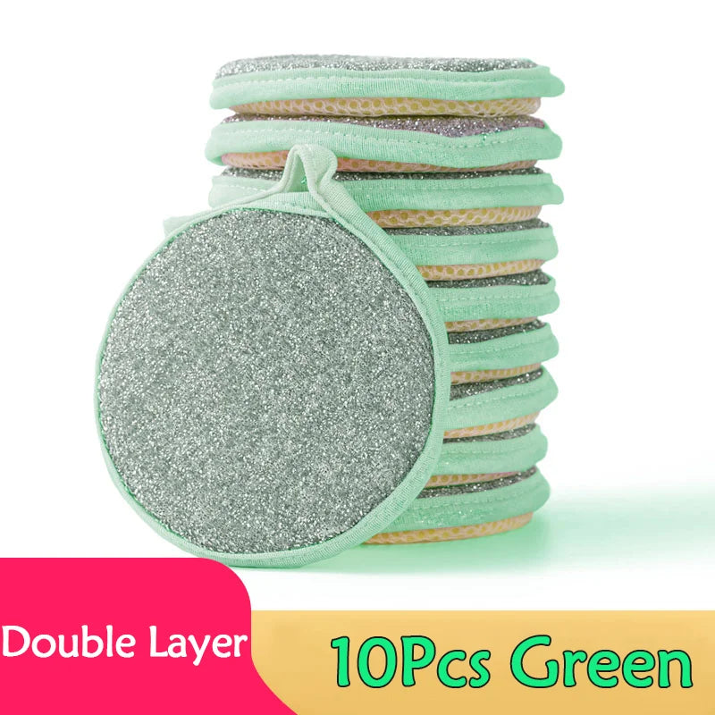 Double-Sided Dishwashing Sponges - Multi-Pack Kitchen Cleaning Brush for Pots, Pans & Dishes