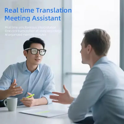 Lenovo AI Smart Glasses - 8MP HD Camera 4K Video Recording AI Translation Bluetooth Music & Smart Sunglasses 2026
