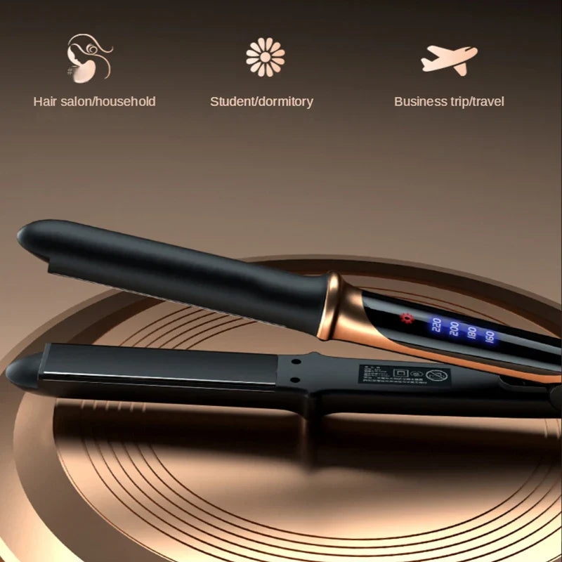 2 in 1 Flat Iron Hair Straightener – Professional Hair Iron for Straightening & Curling