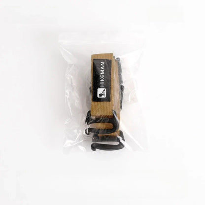 Adjustable Luggage Straps - 18.5-49.5cm Wear-Resistant Buckle Packing Straps for Travel & Hiking