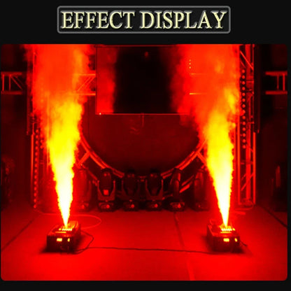 1500W RGB Smoke Machine Fogger - 24 LED Full Color Changing Stage Fog Effect Light for DJ Events, Parties & Performances