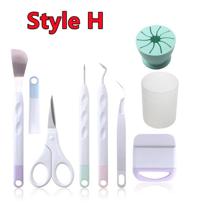 Portable Vinyl Weeding Tools Kit – DIY Craft Tool Set for Silhouette Cameo & Cricut Machines