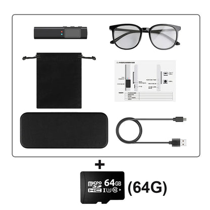 2.7K Glasses Camera – Mini Wearable Outdoor Security Sports DV DVR, WIFI Video Recorder for Driving, Hiking, and Surveillance