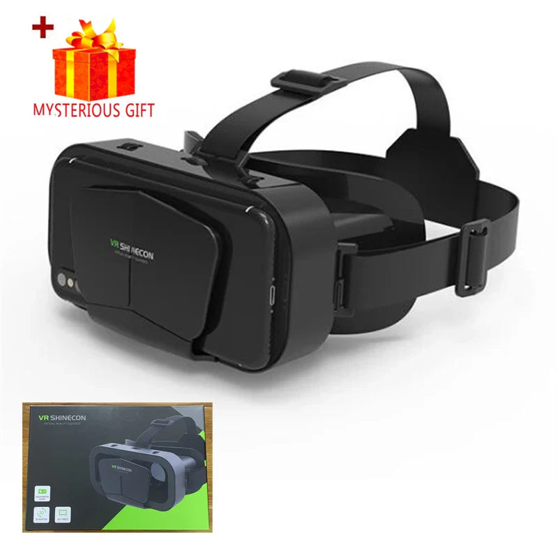 VR Glasses Virtual Reality Headset – 3D Lenses Smart Goggles for Smartphones, Mobile Game Accessory