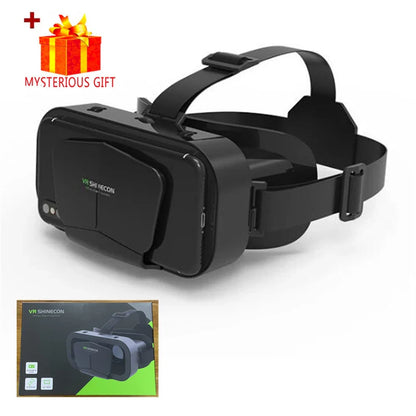 VR Glasses Virtual Reality Headset – 3D Lenses Smart Goggles for Smartphones, Mobile Game Accessory