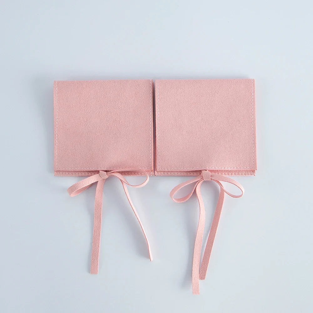 10PCS Velvet Jewelry Gift Pouches - Elegant Wedding Favor Bags & Microfiber Cosmetic Storage Bags