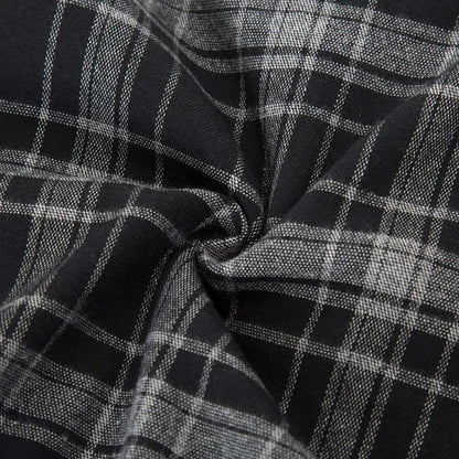 Men's Tartan Kilt Skirt – Traditional Highland Utility Kilt with Pockets, Gothic Punk Vintage Style