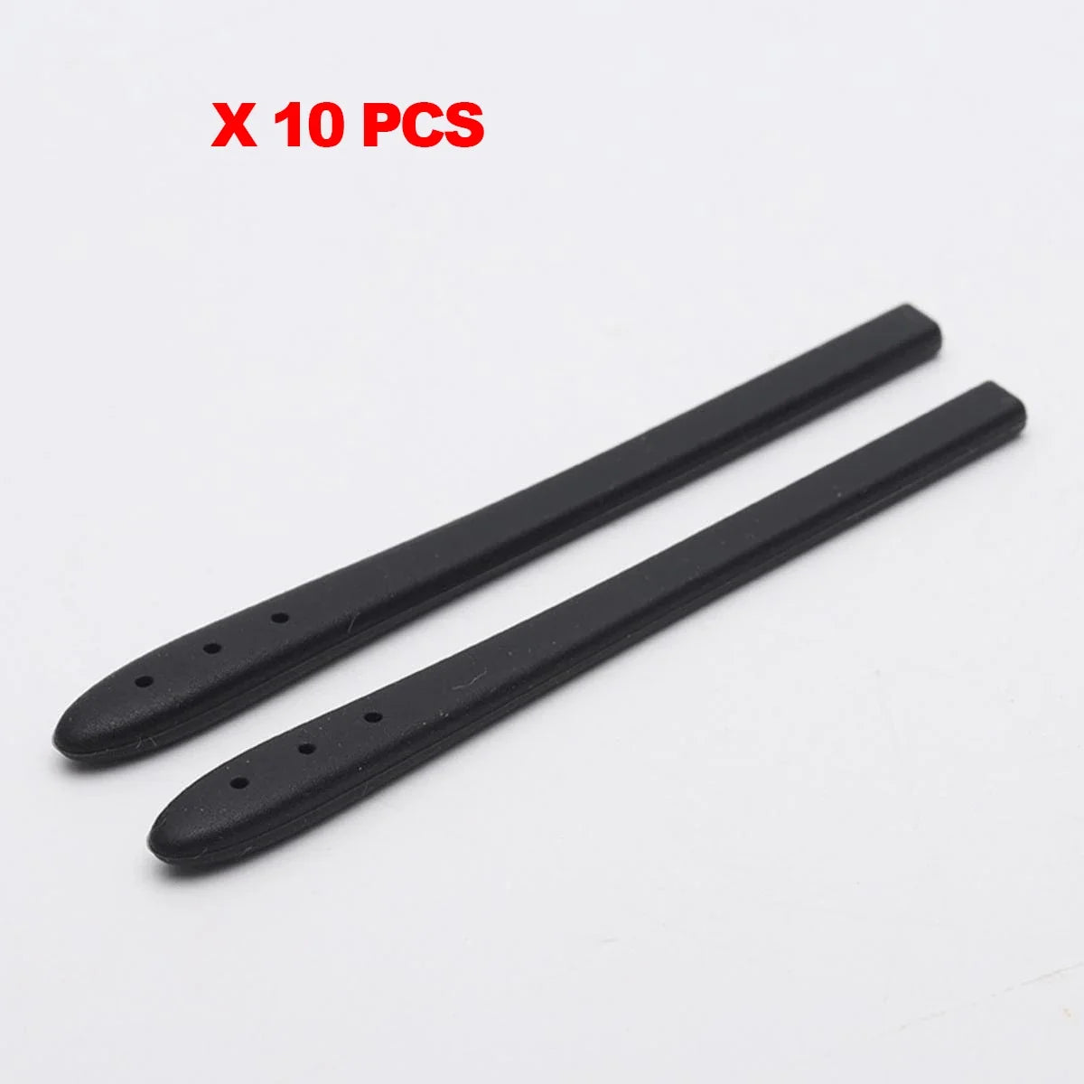 10pcs Silicone Eyeglass Temple Tips - Replacement Ear Socks Sleeves for Thin Metal Glasses Legs & Eyewear Accessories