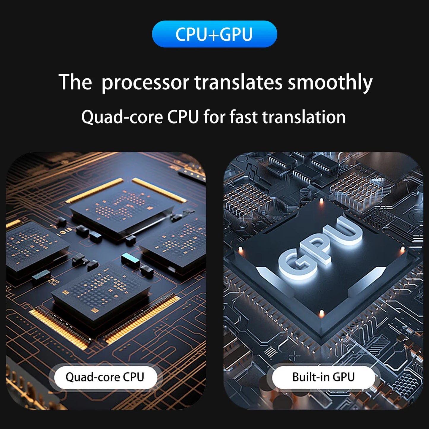 Portable S85 Language Translator Device – 138 Languages Voice & Offline Translation with Video Recording for Travel & Business