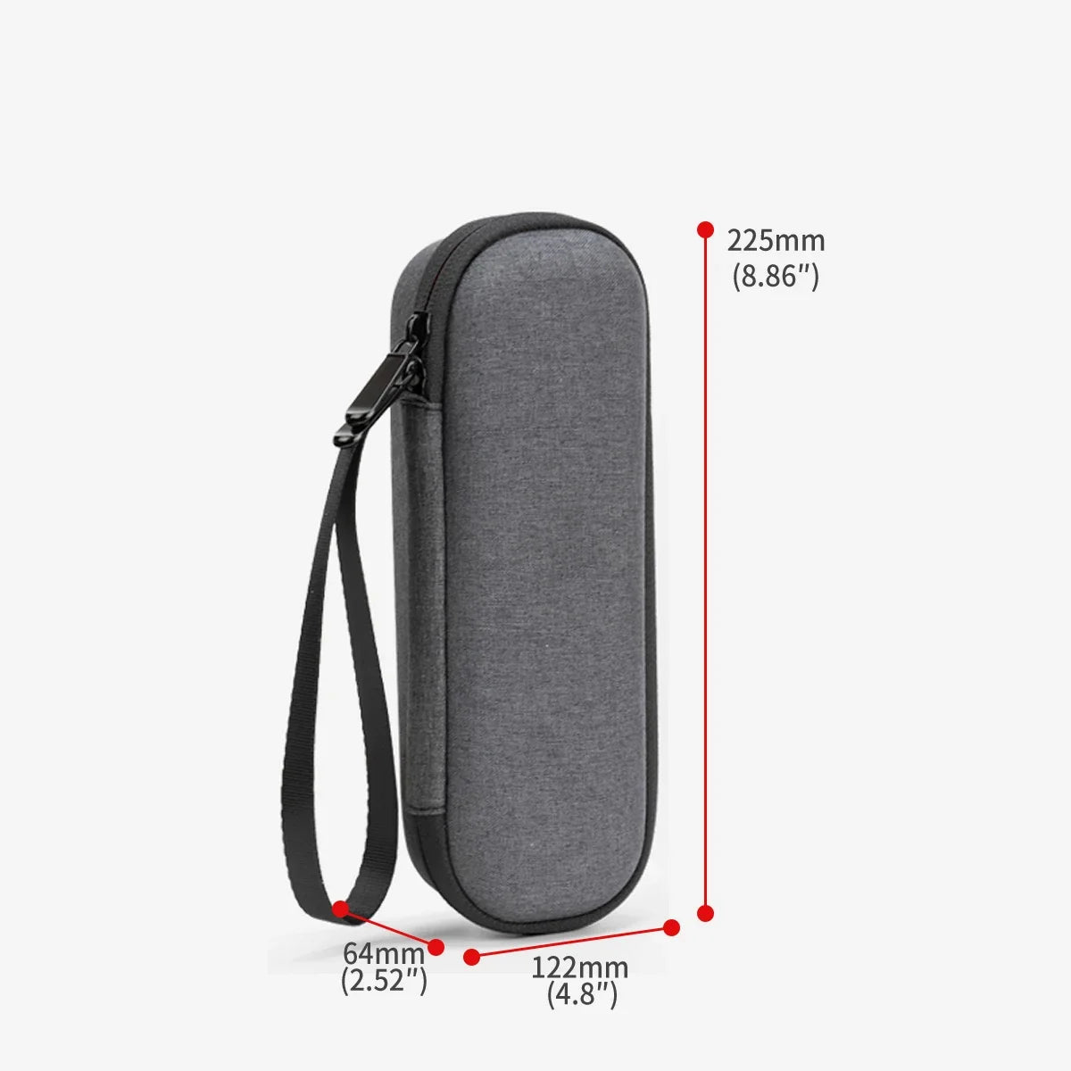 DJI Osmo Pocket 3 Protective Case - Portable Durable Storage Box with Wrist Strap for Camera & Accessories