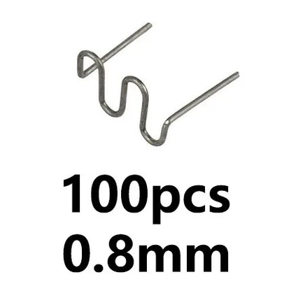 Plastic Repair Welding Nails - Auto Bumper Hot Stapler Studs for Car Repair Machine (100-600PCS)