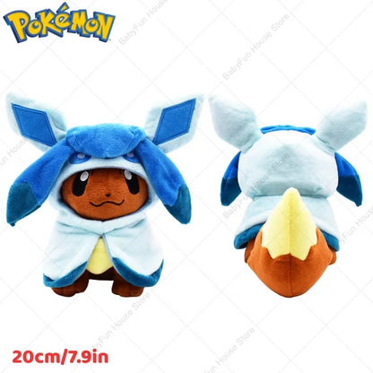 Pokemon Eevee Evolution Plush Toys - Kawaii Sylveon, Espeon, Umbreon & More Cute Character Dolls