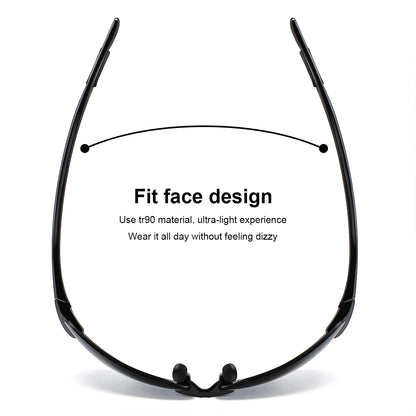 JULI Sports Sunglasses – TR90 Rimless Frame for Men & Women, Ideal for Running, Fishing, Golf, Surfing, and Driving, Model MJ8008