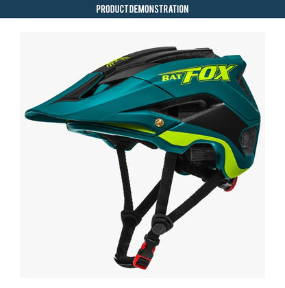 BATFOX Ultralight Bike Helmet – Molded Mountain & Road Helmet for Men, DH AM Cycling Equipment, Casco Ciclismo Bicicleta