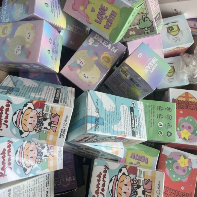 Anime Blind Box Lucky Bag - Random Unopened Collectible Figure Gift for Desktop Decoration & Fans