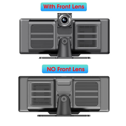 10.26" 4K Dash Cam Car Mirror — Wireless CarPlay Android Auto GPS Multimedia Rearview Camera Dashboard Monitor