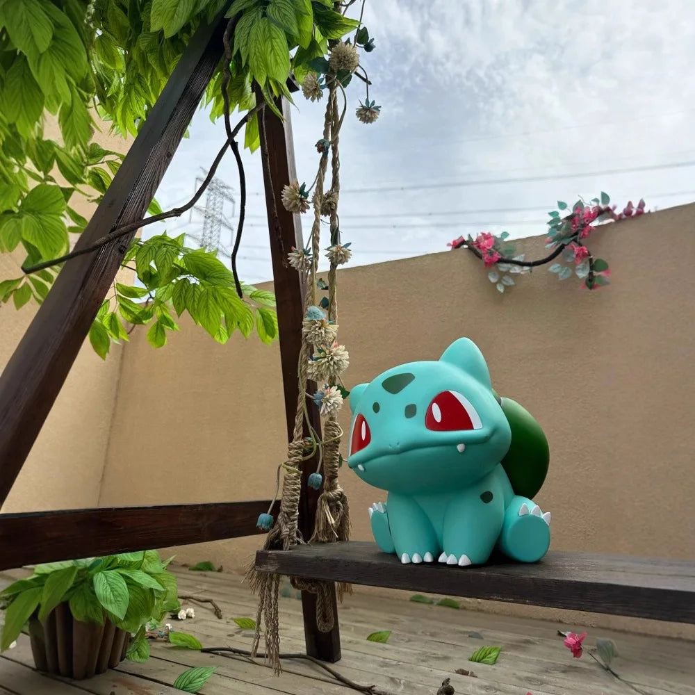 Bulbasaur & Squirtle Anime Action Figures – PVC Collectible Desk Ornament, Model Toy for Children’s Birthday Gift