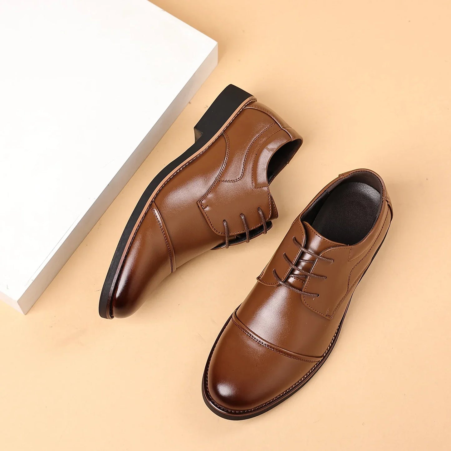 Men's Business Casual Work Shoes - Stylish Comfortable Fashion Footwear for Office & Everyday Wear