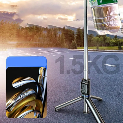 Aluminum Alloy Phone & Tablet Stand | Desktop Large iPad Clip | Lazy Adjustment Bracket with Lifting Frame