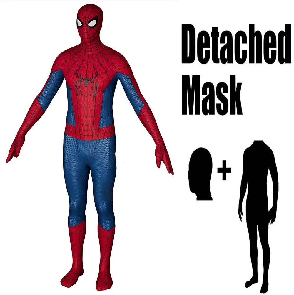 Halloween Spider BND Cosplay Costume - Men’s Full Body Zentai Jumpsuit for Party & Festival Events