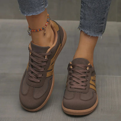 Women’s 2025 Spring Sneakers – Luxury Flat Slip-On Loafers, Comfortable Soft Lightweight Outdoor Shoes for Women