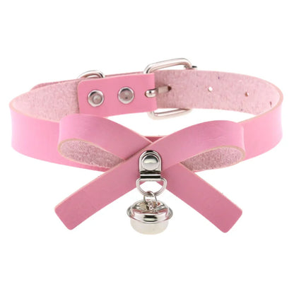 Harajuku Cosplay Rivet Star Punk Rock Gothic Collar — Sexy PU Leather Heart Cross Spike Choker Jewelry for Women
