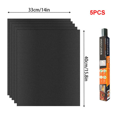 60x40cm Non-Stick BBQ Grill Mat - Heat Resistant Reusable Baking Sheet for Easy Cooking, Grilling & Outdoor Barbecue