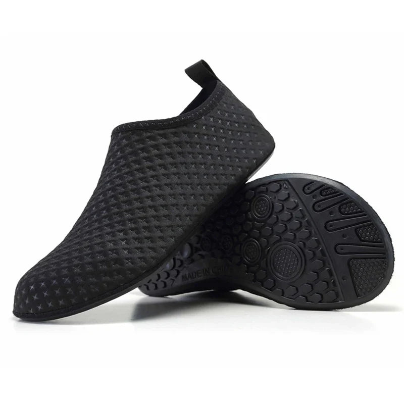 Couple Aqua Water Shoes - Lightweight Quick-Dry Anti-Slip Beach Sneakers for Men & Women